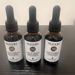 Oliveda F86 Corrective Face Serum - vegan hyaluronic 3 bottles -brand new -